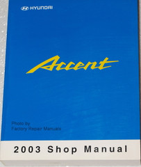 2003 Hyundai Accent Shop Manual