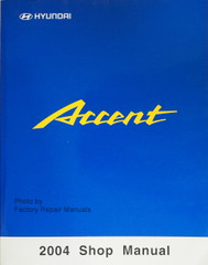 2004 Hyundai Accent Shop Manual