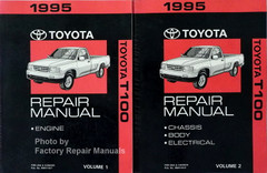 1995 Toyota T100 Repair Manuals Volume 1, 2