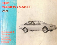 1991 Ford Taurus Mercury Sable Electrical and Vacuum Troubleshooting Manual