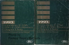 1993 Ford F150 F250 F350 Bronco Econoline Service Manual Volume 1, 2