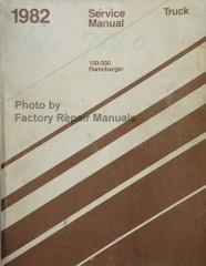 1982 Dodge Truck 150-350 Ramcharger Service Manual 