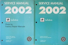 Service Manual 2002 Buick LeSabre Volume 1 and 2