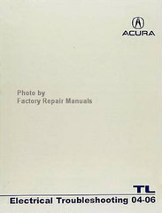 ACURA TL Electrical Troubleshooting Manual 04-06