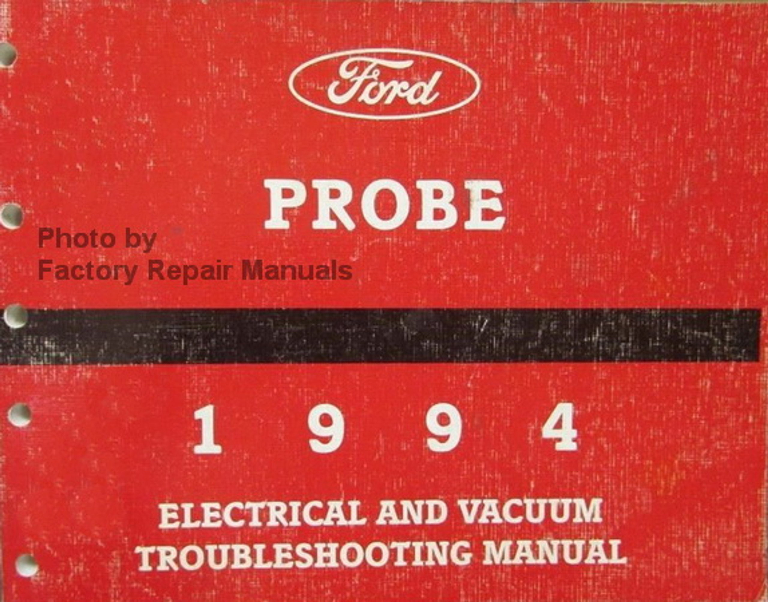 1994 Ford Probe Electrical & Vacuum Troubleshooting Manual Original