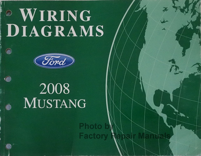 2008 Ford Mustang and Shelby GT500 Electrical Wiring Diagrams Manual