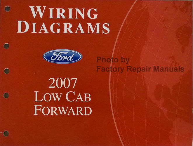 2006 Ford LCF Low Cab Forward Truck Electrical Wiring Diagrams Original