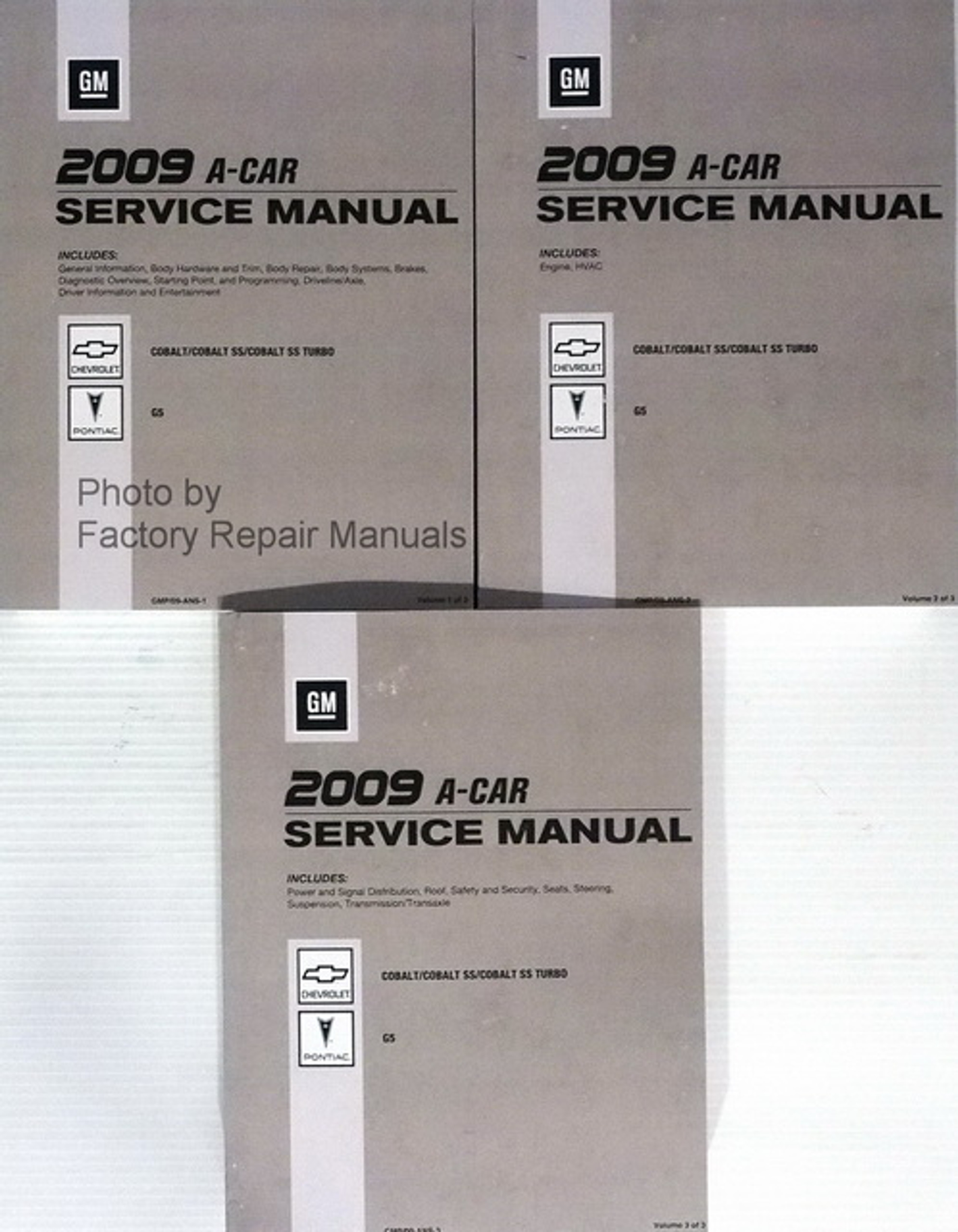 GM - Chevrolet - Cobalt - Factory Repair Manuals