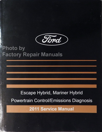2012 Ford Escape Electrical Wiring Diagrams Manual - Gas Models