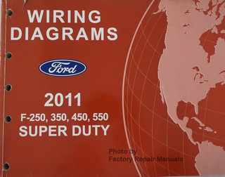 2012 Ford F250 F350 F450 F550 Electrical Wiring Diagrams Manual
