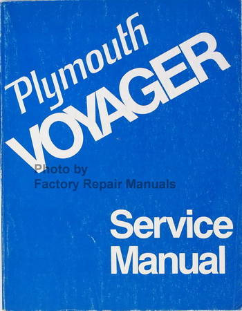 1974 Plymouth Voyager Service Manual