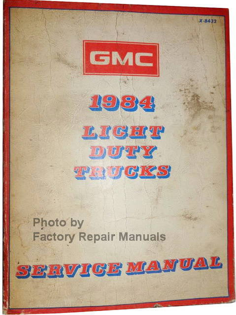 GMC 1994 Light Duty Trucks Service Manual
