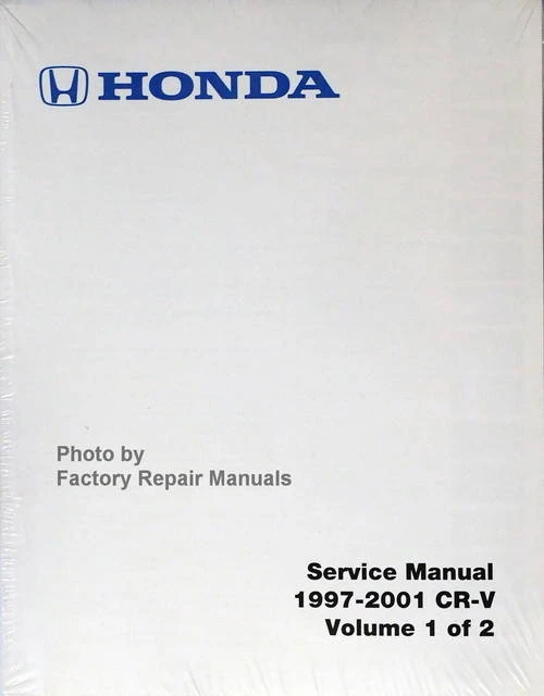 1997-2001- Honda CR-V Service Manual Front View
