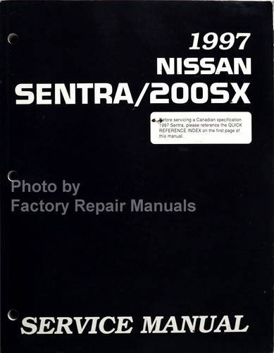 1997 Nissan Sentra / 200SX Service Manual