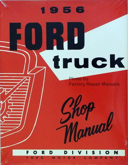 1956 ford Truck Shop Manual