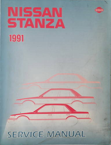 1991 Nissan Stanza Service Manual