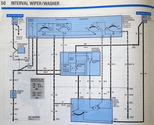 1983 Ford Econoline Electrical & Vacuum Troubleshooting Manual