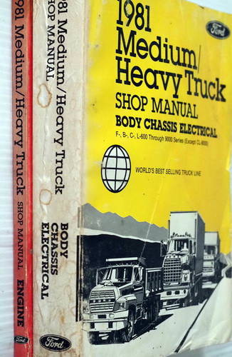 1981 Ford Medium / Heavy Duty Truck Service Manuals