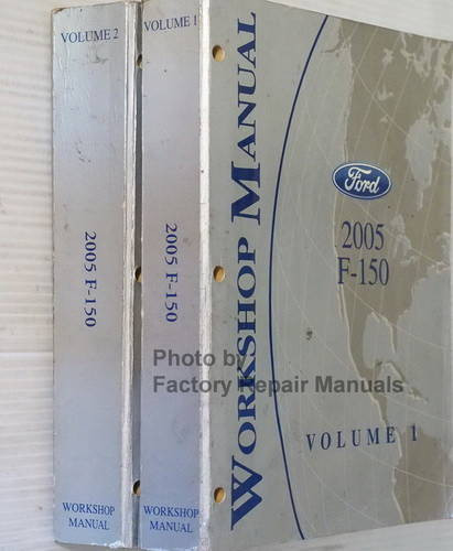 2005 Ford F150 Workshop Manuals Spine View