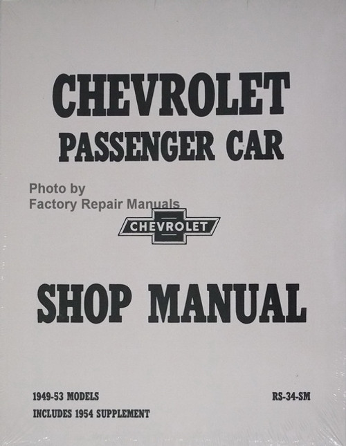 1949-1954 Chevrolet Passenger Car Shop Manual