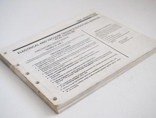 1995 Ford Windstar Electrical and Vacuum Troubleshooting Manual