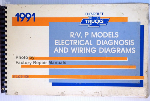 1991 Chevrolet Trucks R/V P Models Electrical Diagnosis & Wiring Diagrams