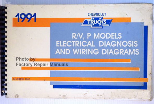 1991 Chevrolet Trucks R/V P Models Electrical Diagnosis & Wiring Diagrams