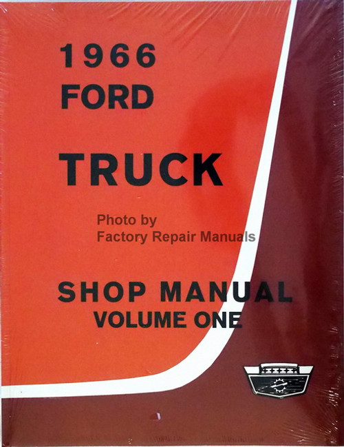 1966 Ford Truck Shop Manual Volume 1, 2, 3, 4
