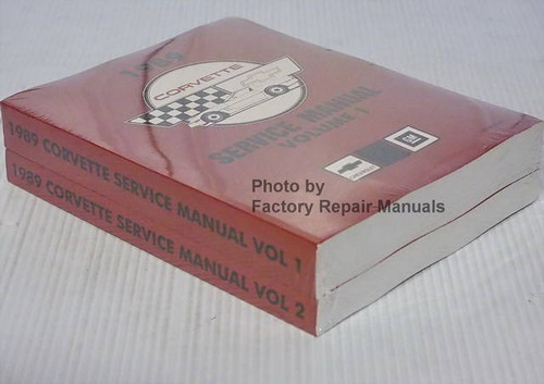 1989 Chevrolet Corvette Service Manual