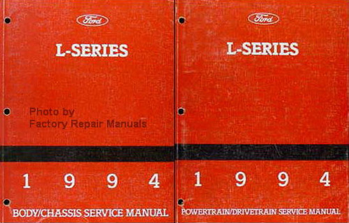 Ford L-Series 1994 Service Manual Volume 1 and 2