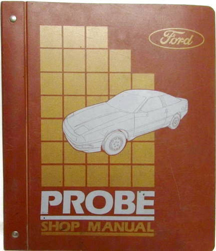 1989 Ford Probe Shop Manual