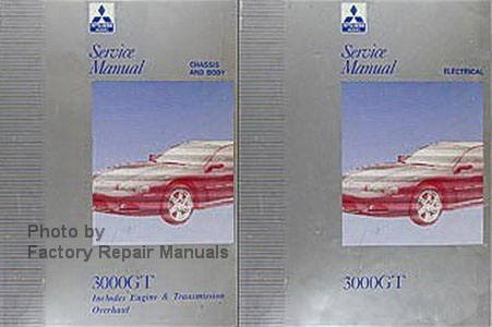 1997 Mitsubishi 3000GT Service Manual Volume 1, 2