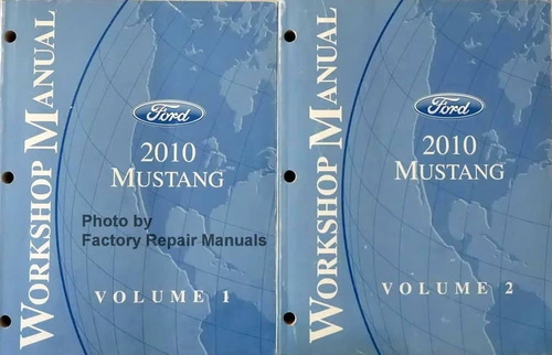 2010 Ford Mustang Workshop Manual Volume 1 and 2