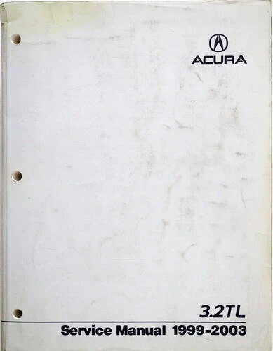 1999-2003 Acura 3.2L TL Service Manual
