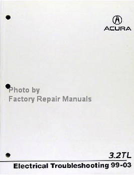 Acura  3.2L TL Electrical Troubleshooting Manual 99-03