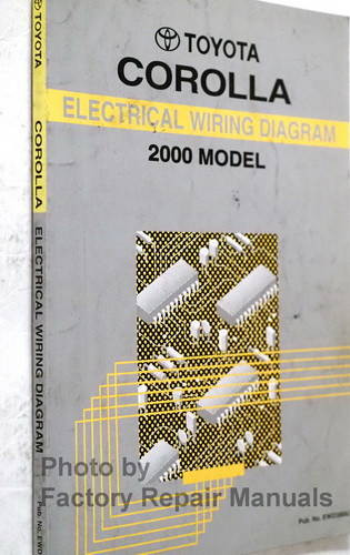 2000 Toyota Corolla Electrical Wiring Diagrams