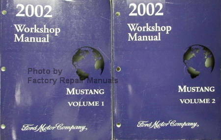 2002 Workshop Manual Ford Mustang Volume 1, 2