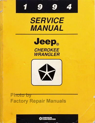 1994 Service Manual Jeep Cherokee / Wrangler