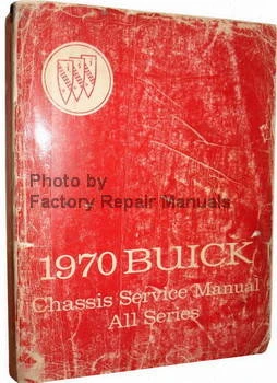 1970 Buick Chassis Service Manual All Series