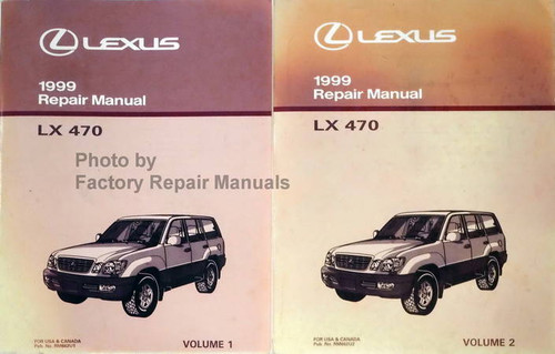 Lexus 1999 Repair Manual LX 470
