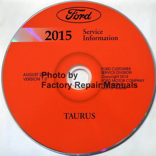 2015 Ford Taurus Service Information