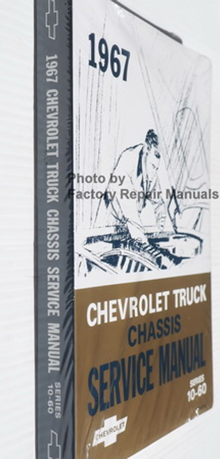 1967 Chevrolet Truck Chassis Service Manual Series 10-60 Spine