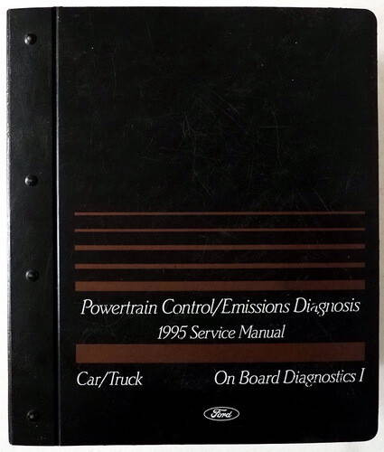 1995 Ford Powertrain Control / Emissions Diagnosis Service Manual ODB1
