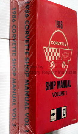 1986 Chevrolet Corvette Shop Manual