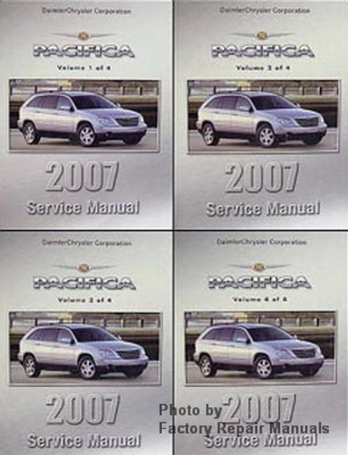 2007 Chrysler Pacifica Service Manual Volume 1, 2, 3, 4