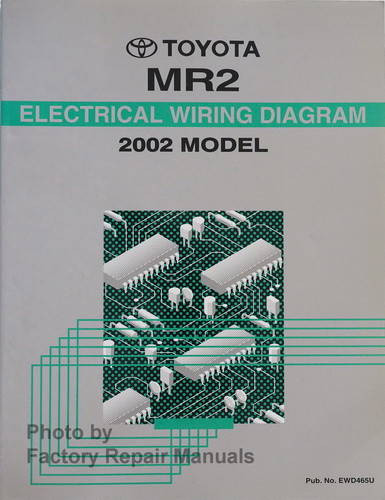 2002 Toyota MR2 Spyder Electrical Wiring Diagrams 