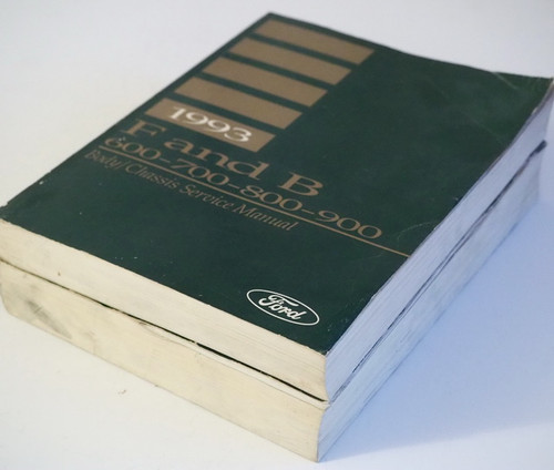 1993 F and B 600-700-800-900 Service Manual Volume 1, 2