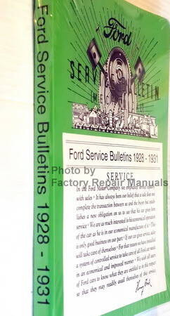  1928-1931 Ford Service Bulletins