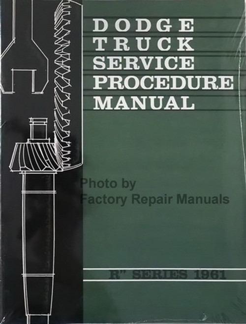 1961 Dodge Truck Service Procedures Manual