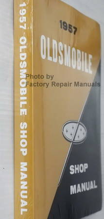 1957 Oldsmobile Shop Manual spine View
